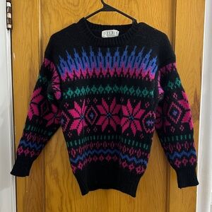 Studio by Michelle Stuart vintage ski sweater